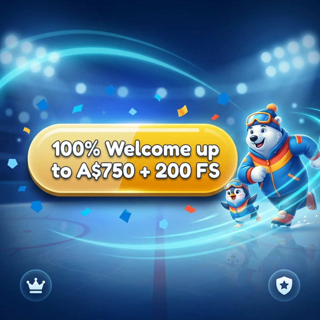 100% Welcome up to A$750 + 200 FS